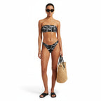 WHITE LINES BIKINI SET